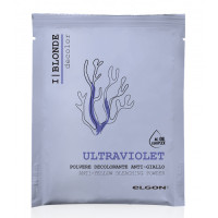 Знебарвлююча пудра фiолетова Elgon De-Color I Blonde Ultra Violet, 500 гр 50 мл