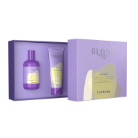 Набор для обесцвеченных или седых волос Inebrya Blondesse Kit No-Yellow, 300 мл+250 мл