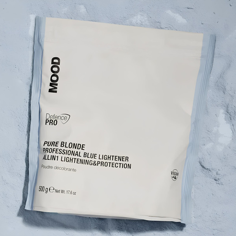 Пудра синя для знебарвлення Mood De-Color Blu Bleach, 500 гр