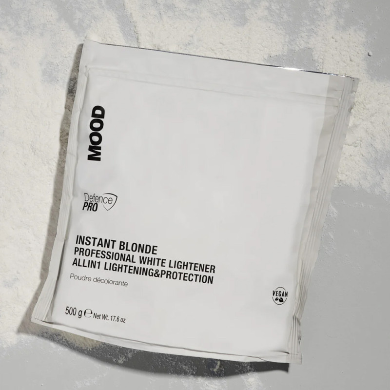 Пудра біла для знебарвлення Mood De-Color White Bleach, 500 гр