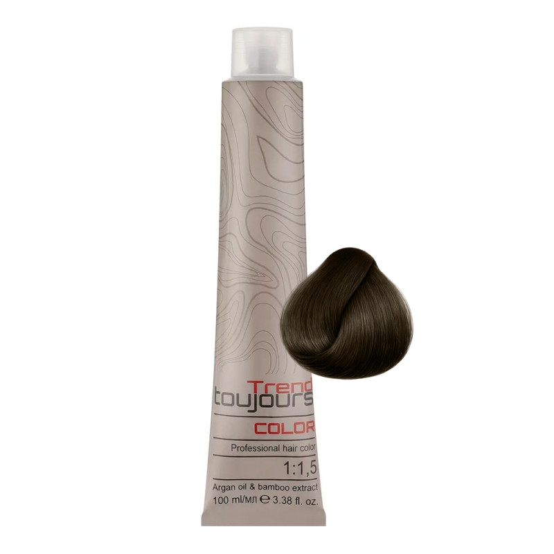 Крем-фарба з вмістом аміаку Trend Toujours Color Professional Color Care, 100 мл 4.0
